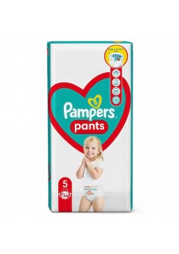 Подгузники-трусики детские Pampers Pants, размер 5 (12–17 кг), 56 шт